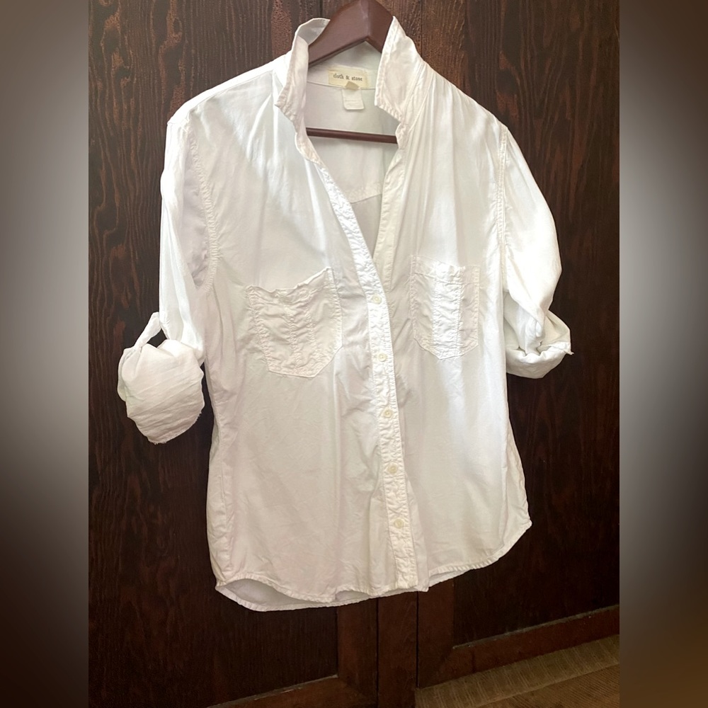 Cloth & Stone classic white shirt